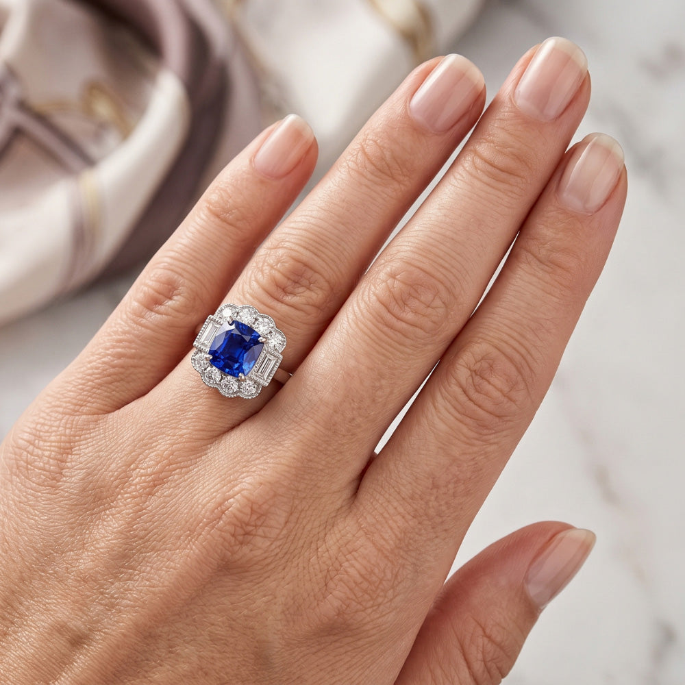 Echter Diamant Ring 2.50 Karat