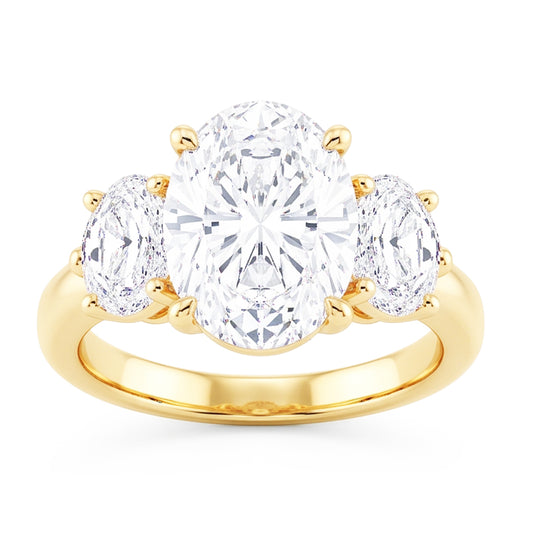 Echter Diamant Ring 2.50 Karat - Platin