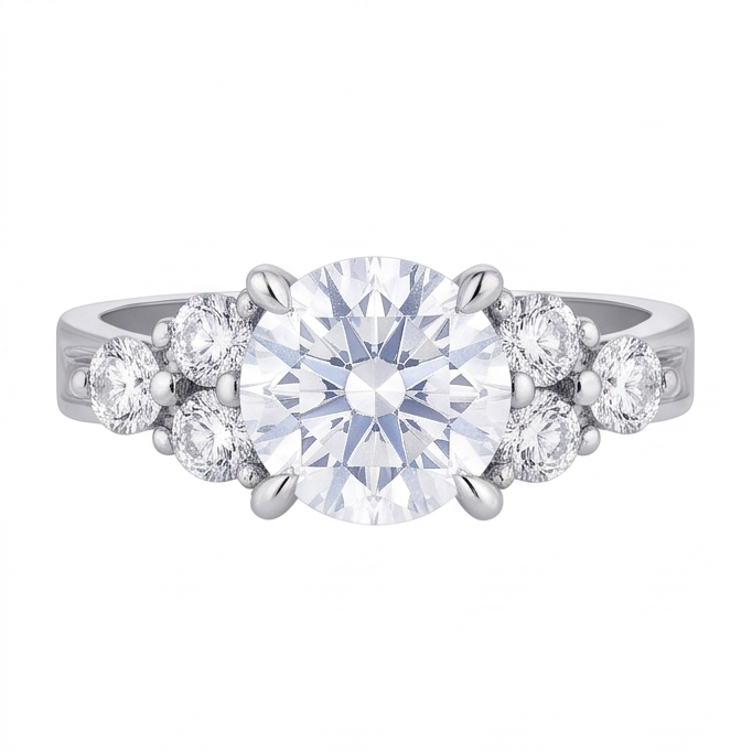 Echter Diamant Ring 2.60 Karat