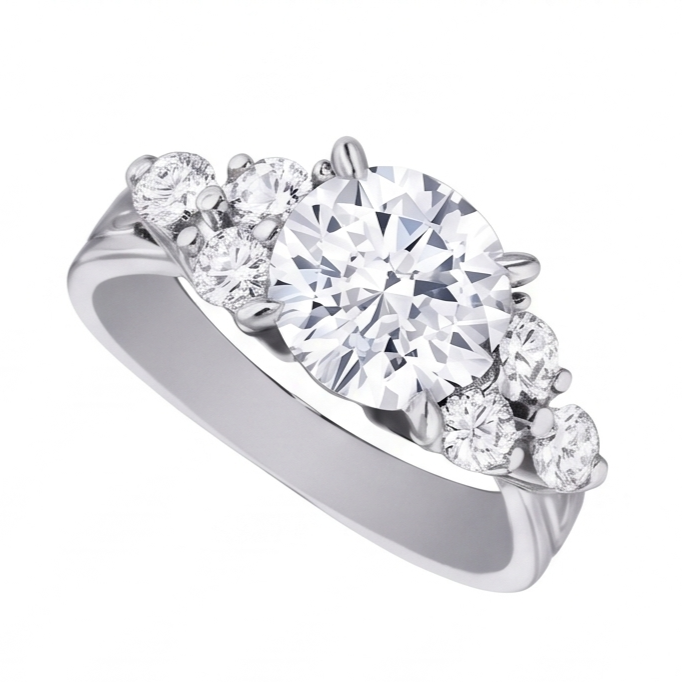 Echter Diamant Ring 2.60 Karat