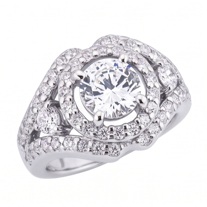 Echter Diamant Ring 2.72 Karat