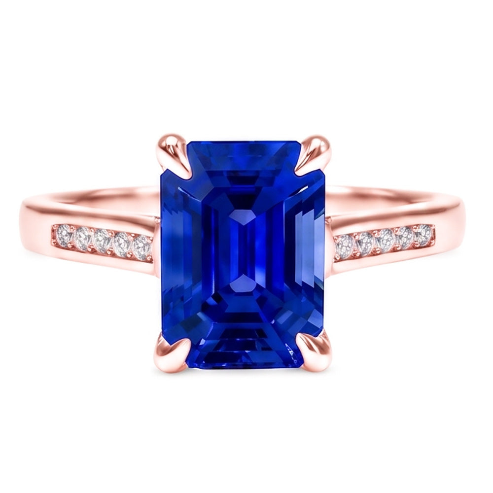 Echter Diamant Ring 2.75 Karat - 14K Roségold