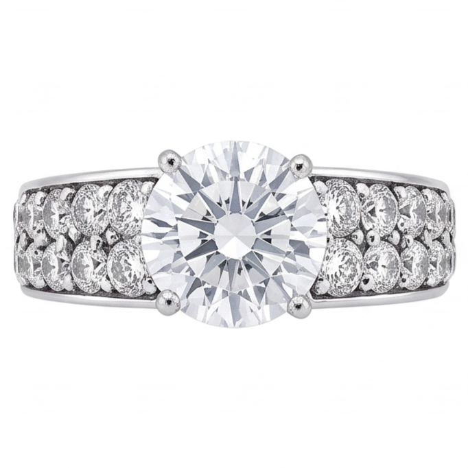 Echter Diamant Ring 2.75 Karat