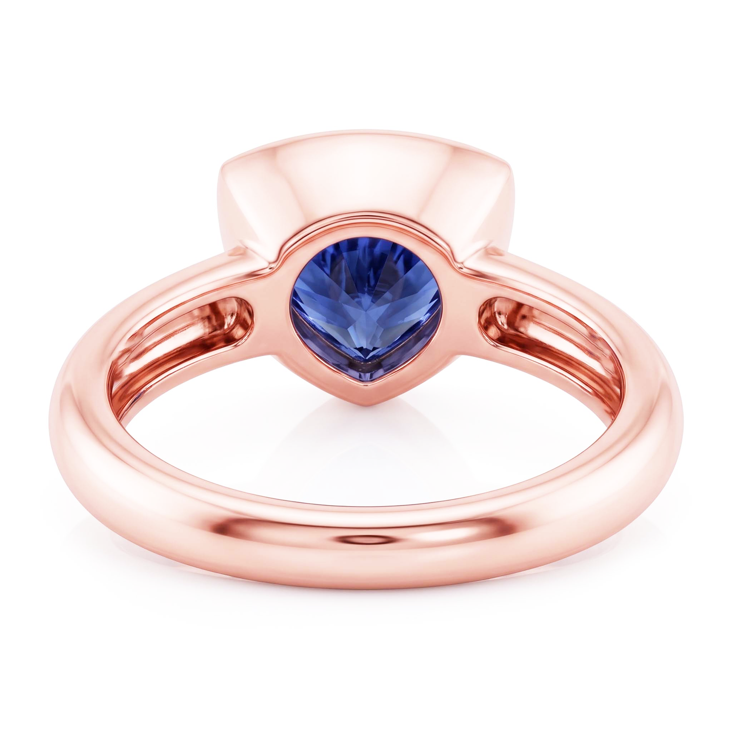 Echter Diamant Ring 2 Karat - 14K Roségold