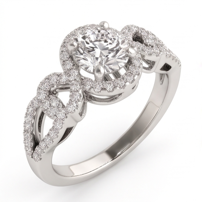 Echter Diamant Ring 2 Karat