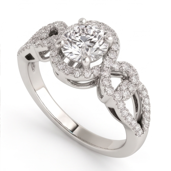 Echter Diamant Ring 2 Karat