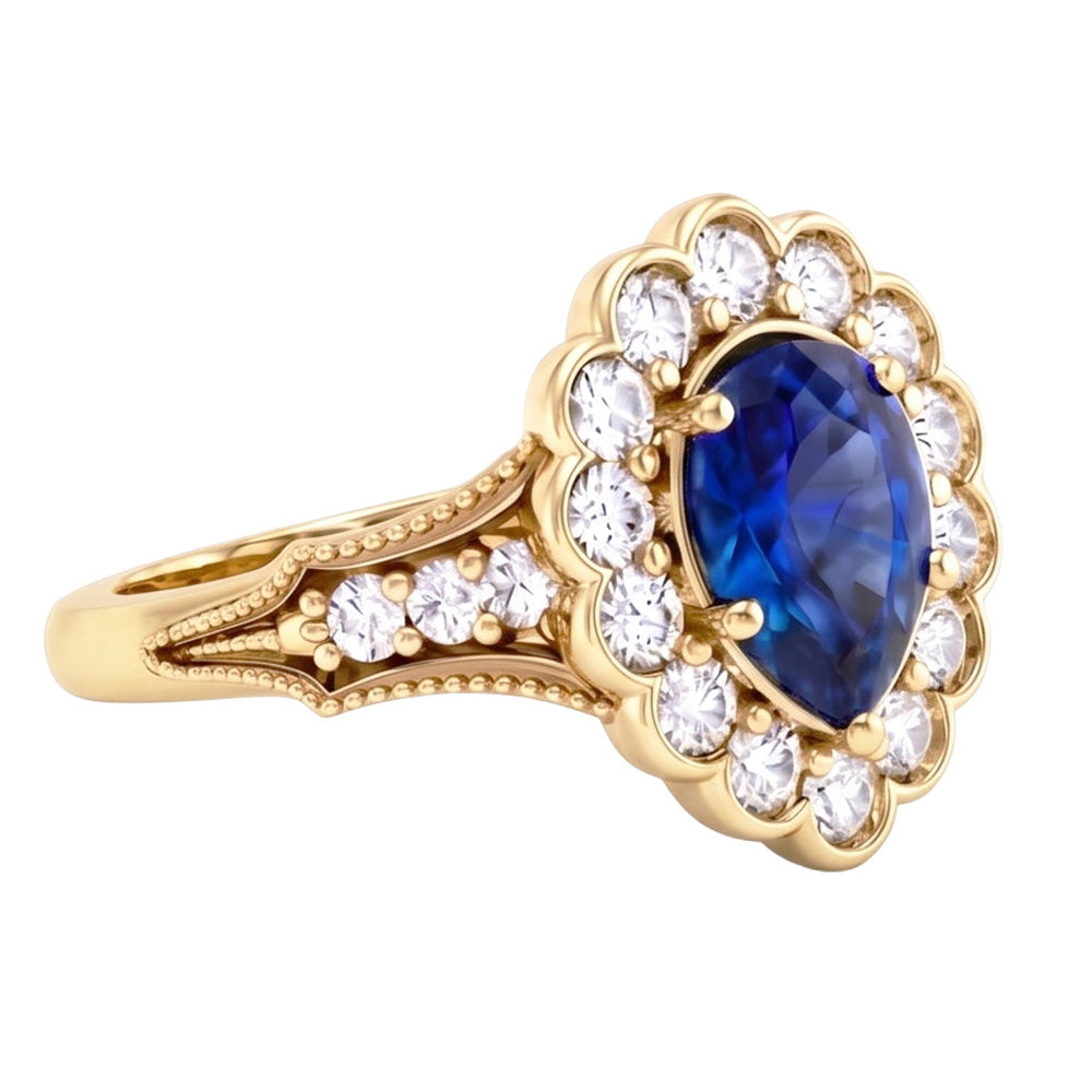 Echter Diamant Ring 2 Karat
