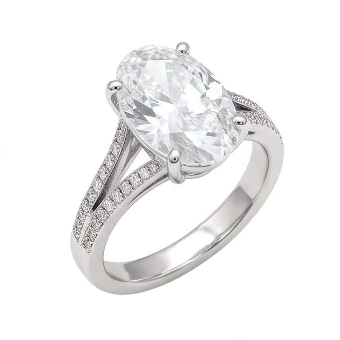 Echter Diamant Ring 3.40 Karat