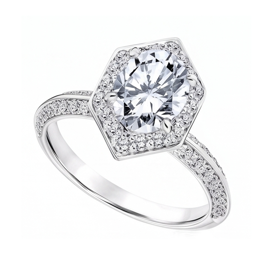Echter Diamant Ring 3.50 Karat