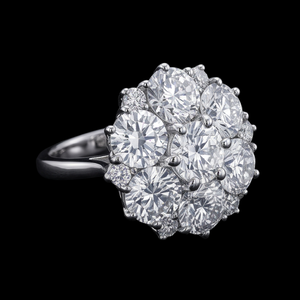 Echter Diamant Ring 3.80 Karat