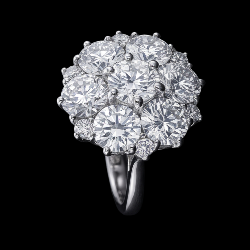 Echter Diamant Ring 3.80 Karat
