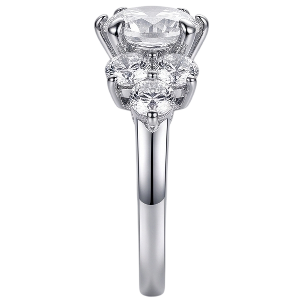 Echter Diamant Ring 3.80 Karat