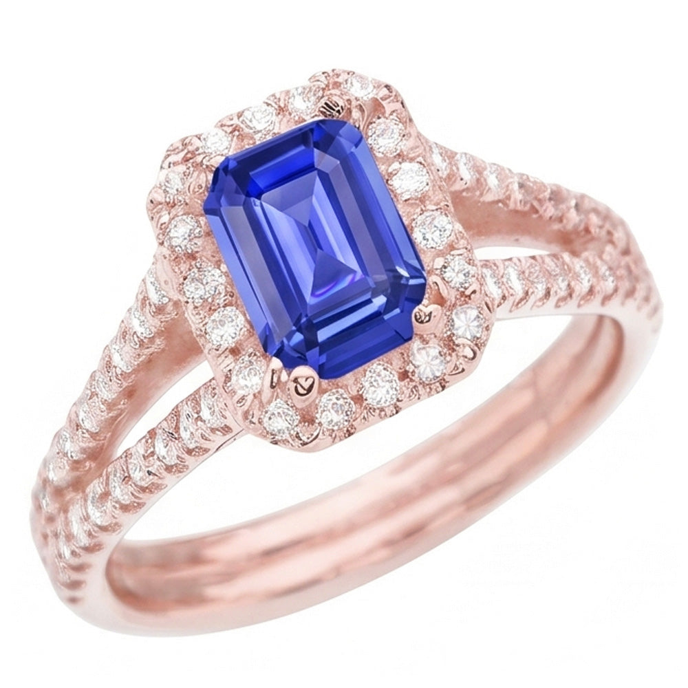 Echter Diamant Ring 3 Karat - 14K Roségold