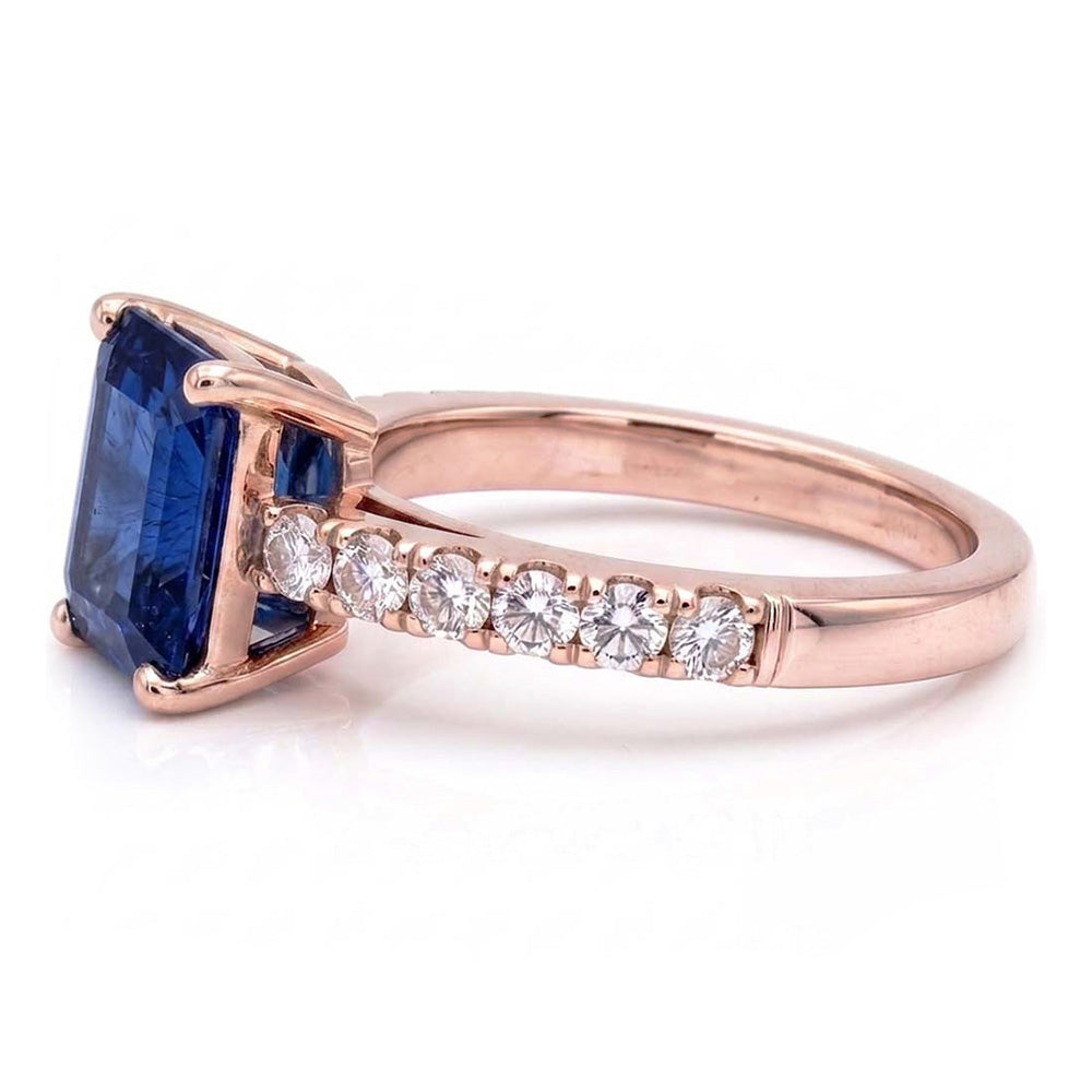 Echter Diamant Ring 3 Karat - 14K Roségold