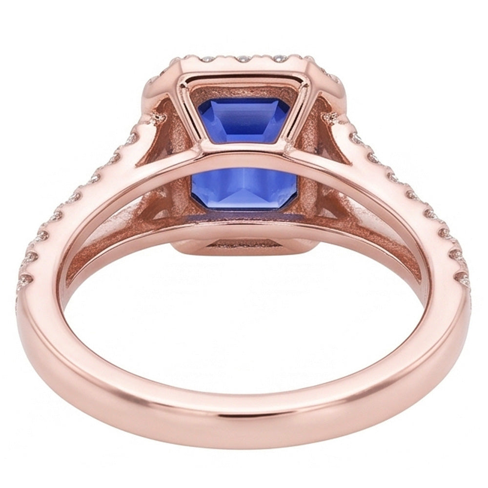 Echter Diamant Ring 3 Karat - 14K Roségold