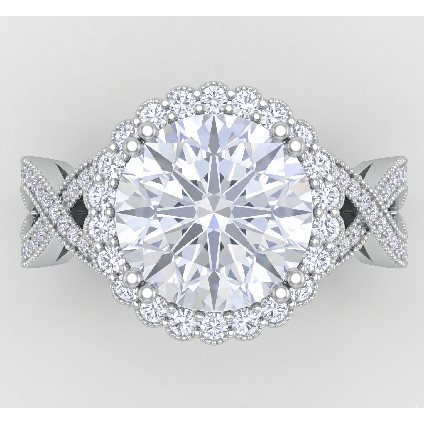 Echter Diamant Ring 3 Karat