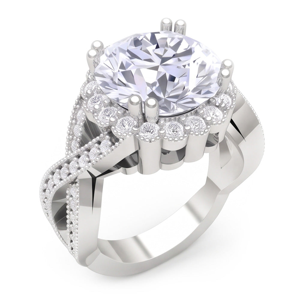 Echter Diamant Ring 3 Karat