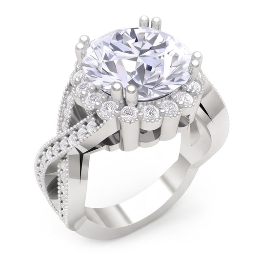 Echter Diamant Ring 3 Karat