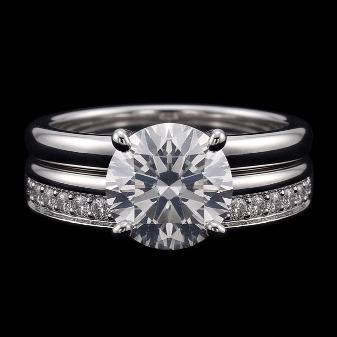 Echter Diamant Ring 3 Karat