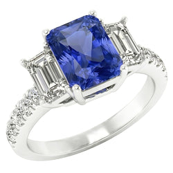 Echter Diamant Ring 3 Karat