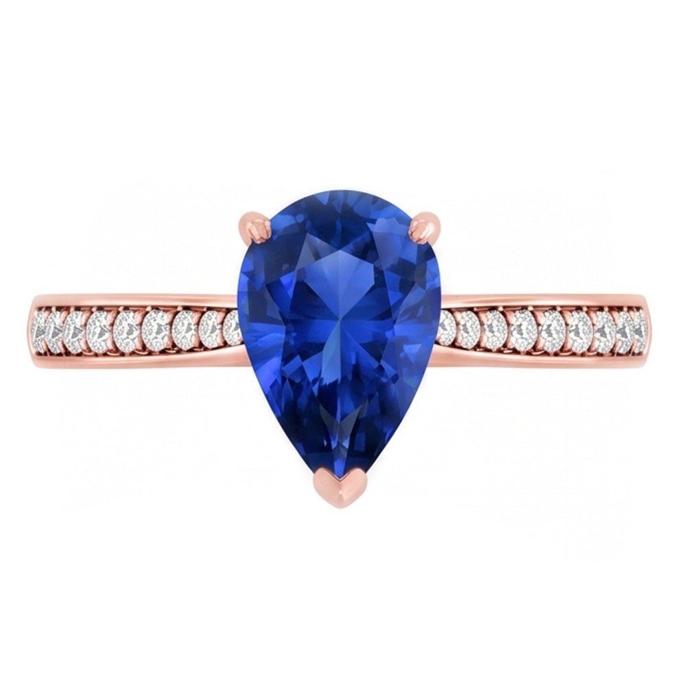 Echter Diamant Ring 3 Karat