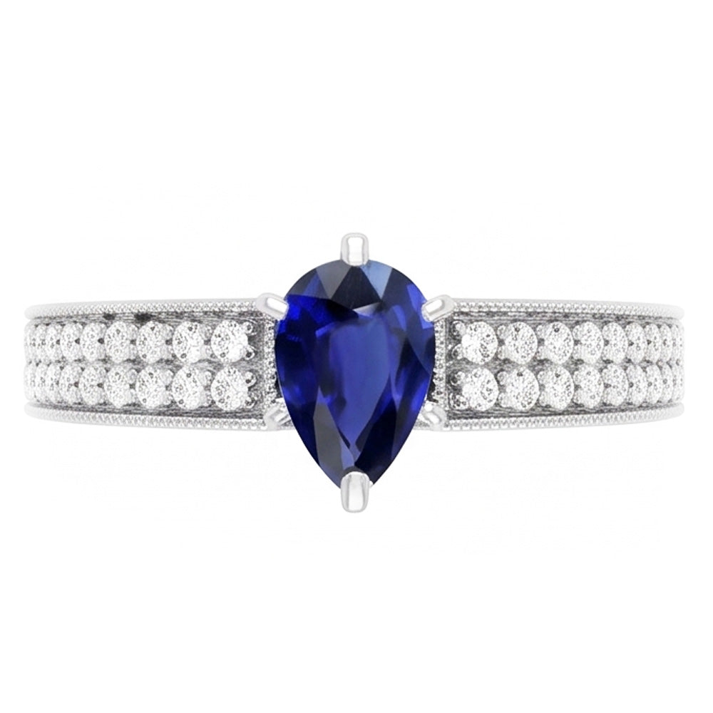 Echter Diamant Ring 3 Karat