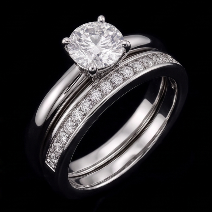 Echter Diamant Ring 3 Karat