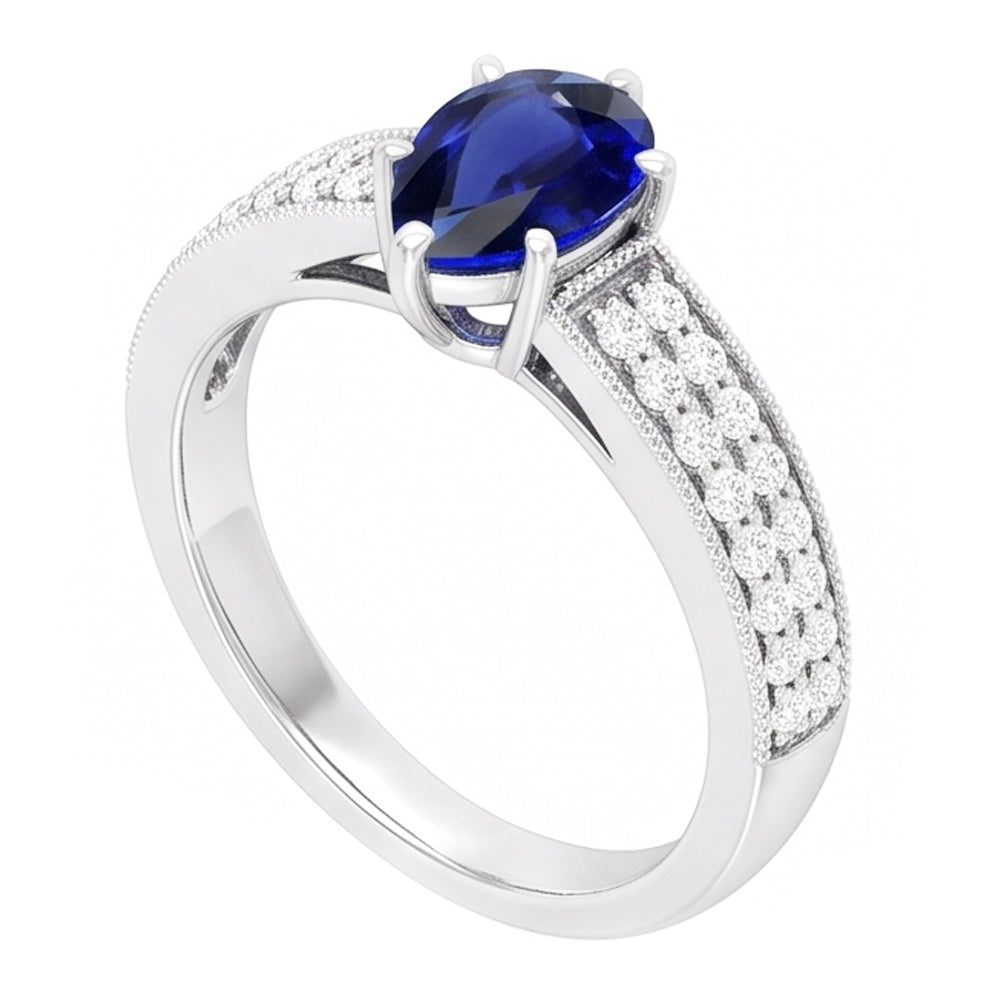 Echter Diamant Ring 3 Karat