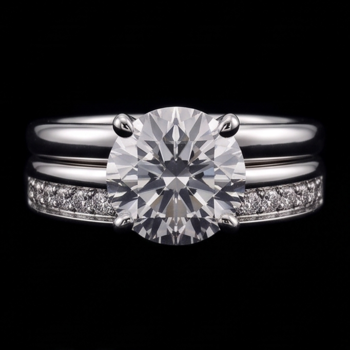 Echter Diamant Ring 3 Karat