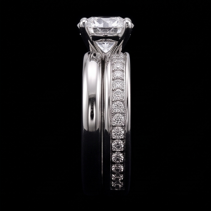 Echter Diamant Ring 3 Karat