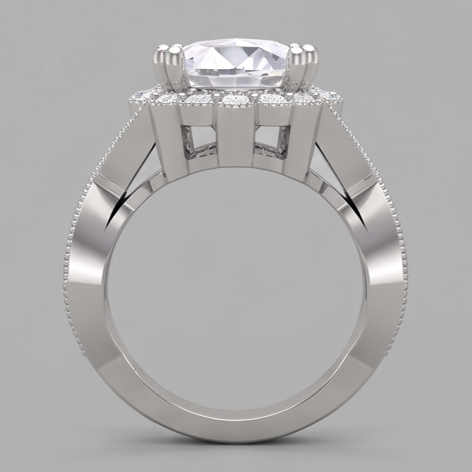 Echter Diamant Ring 3 Karat