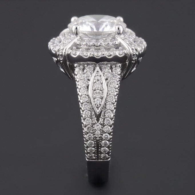 Echter Diamant Ring 3 Karat