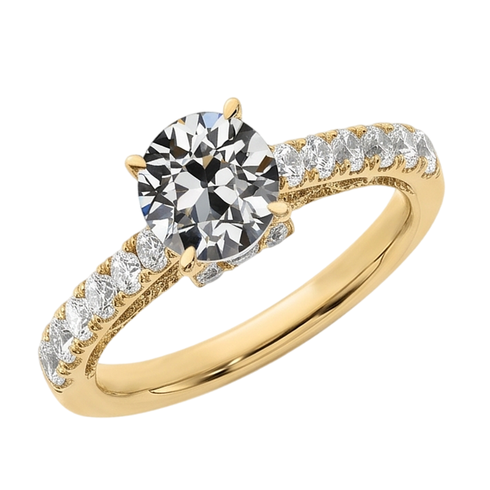 Echter Diamant Ring 3 Karat