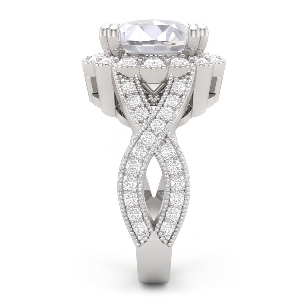 Echter Diamant Ring 3 Karat