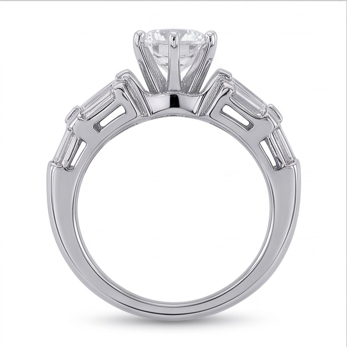 Echter Diamant Ring 3 Karat
