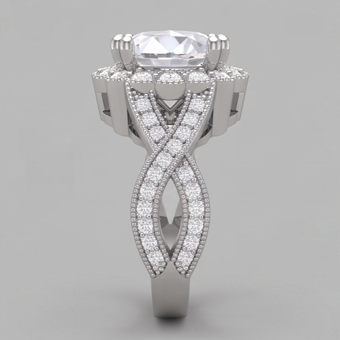 Echter Diamant Ring 3 Karat