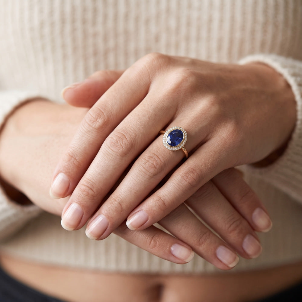 Echter Diamant Ring 3 Karat