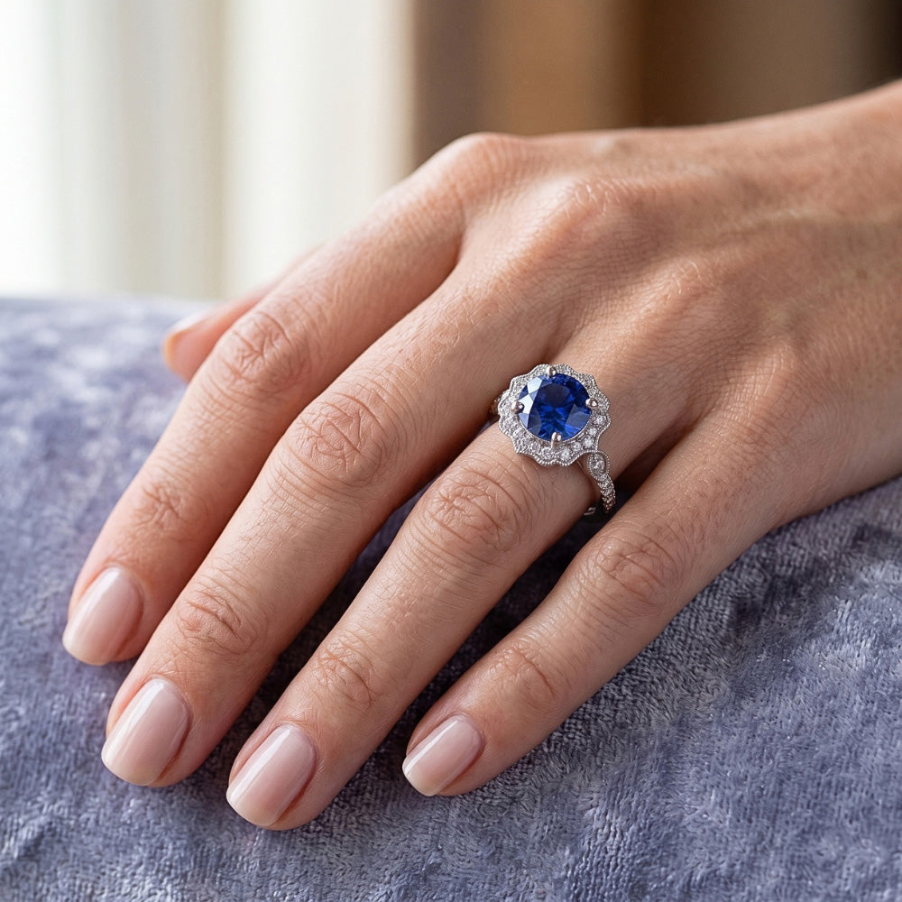 Echter Diamant Ring 3 Karat