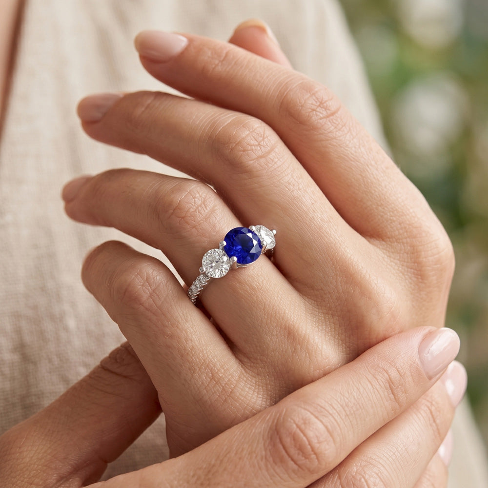 Echter Diamant Ring 3 Karat