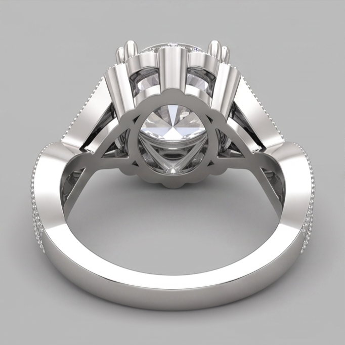 Echter Diamant Ring 3 Karat
