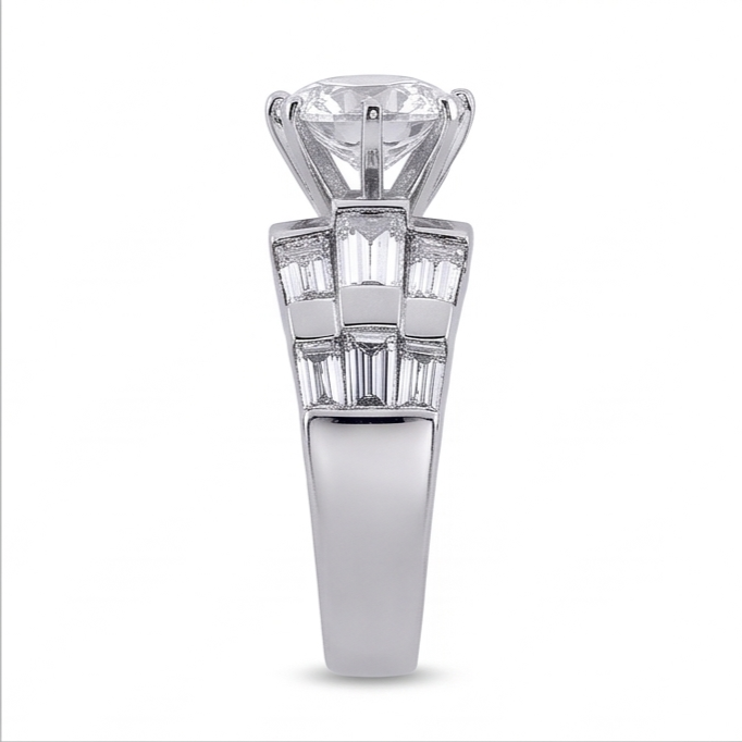 Echter Diamant Ring 3 Karat