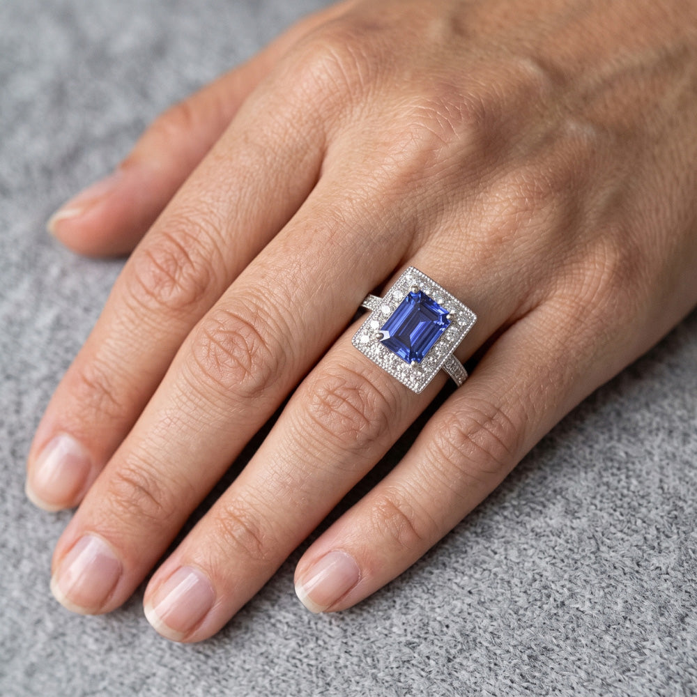 Echter Diamant Ring 3 Karat