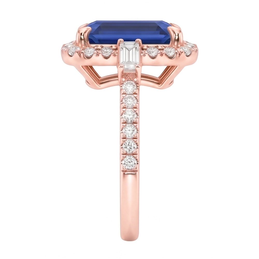 Echter Diamant Ring 3 Karat - Roségold