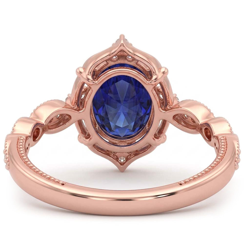 Echter Diamant Ring 3 Karat - Roségold