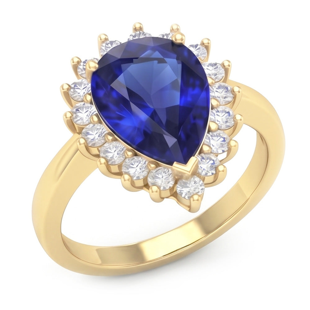 Echter Diamant Ring 4 Karat