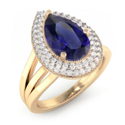 Echter Diamant Ring 4 Karat