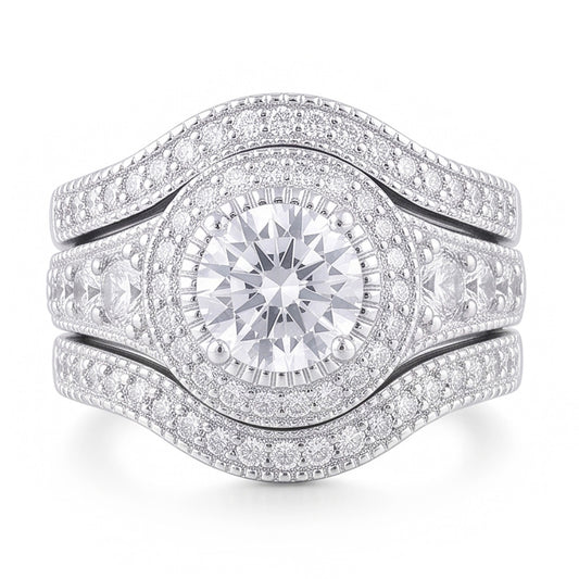 Echter Diamant Ring 4 Karat