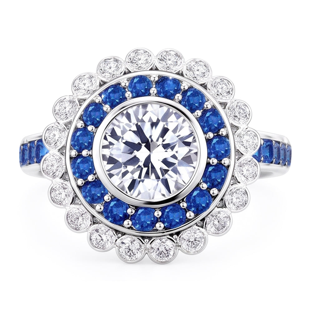 Echter Diamant Ring 4 Karat