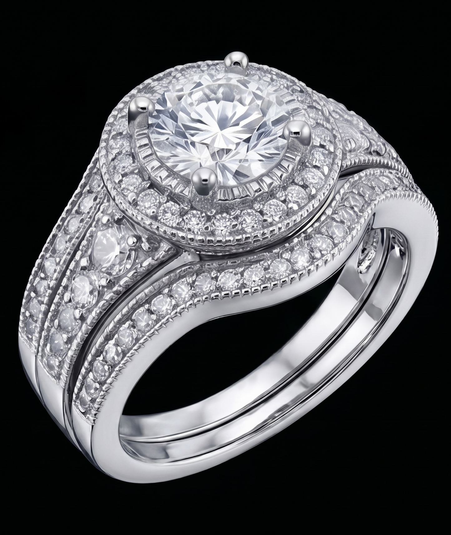 Echter Diamant Ring 4 Karat