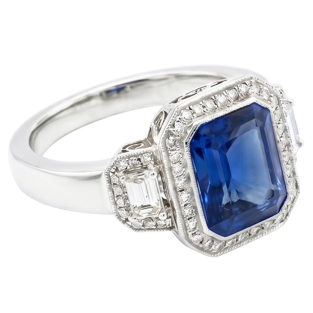 Echter Diamant Ring 4 Karat
